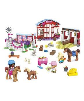 Barbie Mega Construx Building Set | Horse Stables