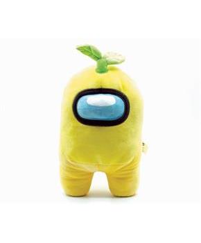 Among Us 12 Inch Plush | Yellow Crewmate with Plant Hat