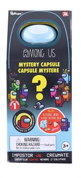 Amoung Us 4.5 Inch Imposter vs Crewmate Mystery Capsule | One Random