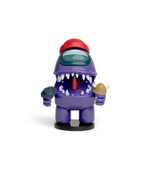 Among Us 4.5 Inch Figure with Stamper | Purple Imposter