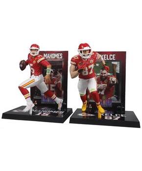 NFL McFarlane Figure Set |Travis Kelce & Patrick Mahomes