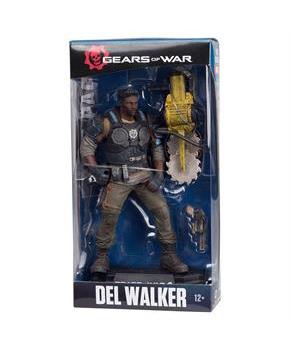 Gears of War 4 7" Color Tops Action Figure: Del Walker