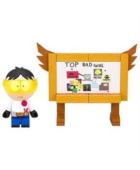 South Park Top Bad Guys Board 45-Piece Construction Set w/ Toolshed Stan