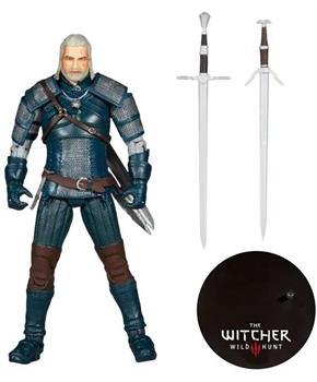 The Witcher 7 Inch Action Figure | Geralt of Rivia (Viper Armor: Teal)