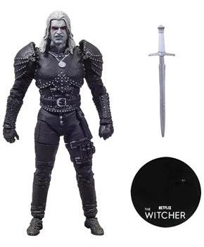 The Witcher Netflix 7-Inch Scale Action Figure | Geralt of Rivia in Witcher Mode