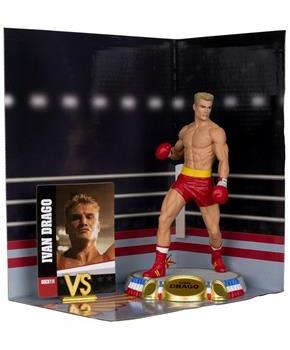 Rocky Movie Maniacs 6 Inch Posed Figure | Ivan Drago (Rocky IV)