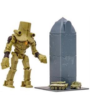 Pacific Rim 4 Inch Figure with Comic | Cherno Alpha