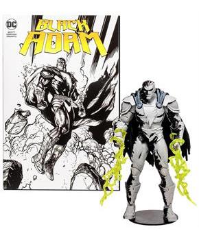 DC Multiverse 7 Inch Action Figure | Black Adam (BW Gold Label)