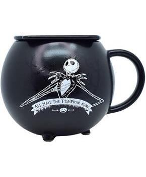 Nightmare Before Christmas Jack Skellington Cauldron Mug with Cover