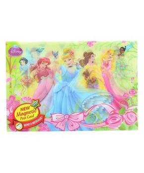 Disney Princess 3D Motion Picture Card Magnet