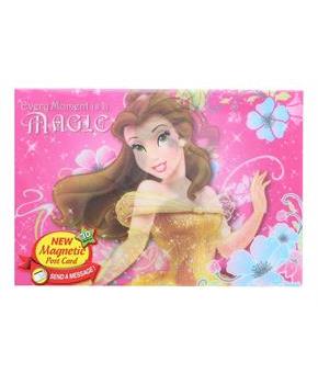 Disney Princess Belle 3D Motion Picture Card Magnet