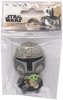 Star Wars The Mandalorian w/ Child 3D Foam Magnet