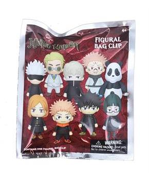 Jujutsu Kaisen Series 1 3D Foam Bag Clip | One Random