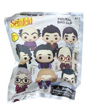 Seinfeld Series 1 Blind Bagged 3D Foam Figural Bag Clip | 1 Random