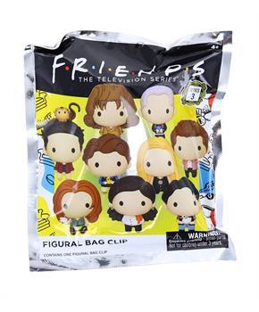 Friends Series 3 3D Foam Bag Clip | One Random