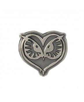 Harry Potter Fantastic Beasts Pewter Lapel Pin Owl Head