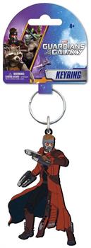 Marvel Guardians Of The Galaxy Soft Touch PVC Key Ring: "Star Lord"
