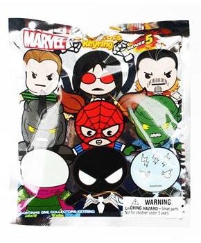 Marvel Blind Bagged 3D Foam Figural Keychain: Series 5