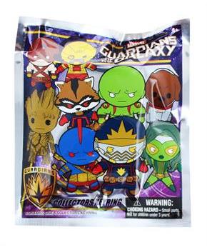 Marvel Guardians of the Galaxy Blind Bagged 3D Foam Figural Bag Clip | 1 Random