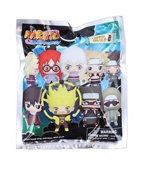 Naruto Shippuden Series 4 3D Foam Bag Clip | One Random