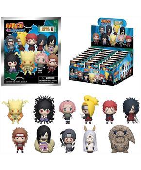 Naruto Series 6 3D Foam Bag Clip | 1 Random