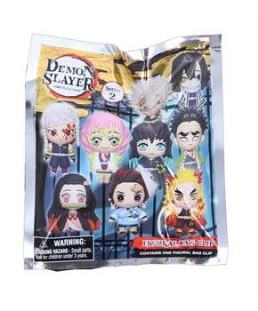 Demon Slayer Series 2 3D Foam Bag Clip | One Random