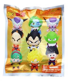 Dragon Ball Z Series 2 3D Foam Bag Clip | One Random