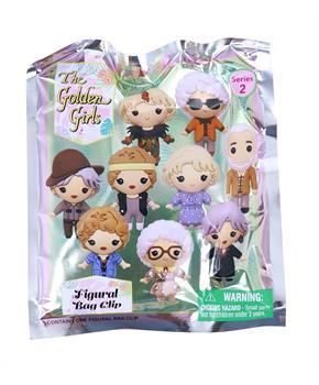 The Golden Girls Series 2 3D Foam Bag Clip | One Random