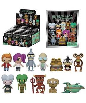 Futurama 3D Figural Foam Bag Clip | 1 Random