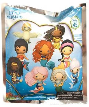 Disney The Little Mermaid Movie 3D Foam Bag Clip | 1 Random