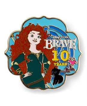 Disney Pixar Brave 10th Anniversary Enamel Pin | SDCC 2022 Exclusive