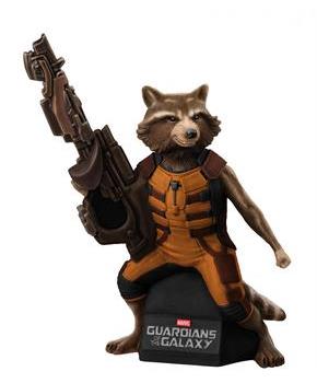 Gotg Rocket Raccoon Vinyl Figural Bank