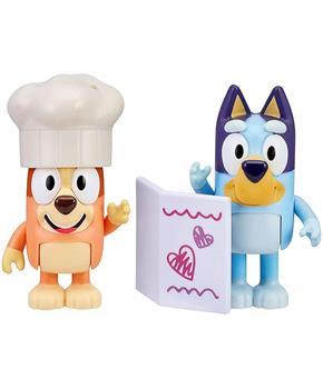 Bluey Fancy Restaurant Action Figure 2 Pack | Bluey & Bingo