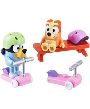 Bluey Vehicle and Figure | Bluey and Bingos Scooter Fun