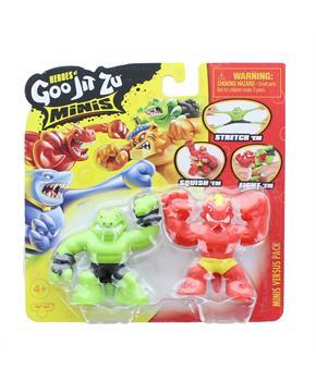 Heroes of Goo Jit Zu Minis Versus Figure 2-Pack | Blazagon vs Rockjaw