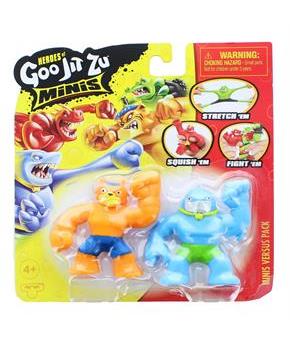 Heroes of Goo Jit Zu Minis Versus Figure 2-Pack | Thrash vs Tygor