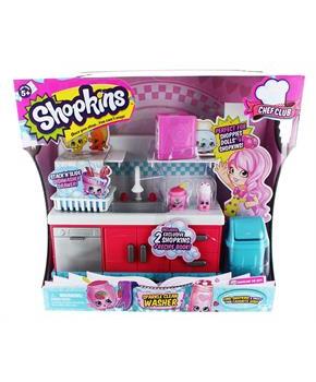 Shopkins Season 6 Chef Club Playset Sparkle Clean Washer