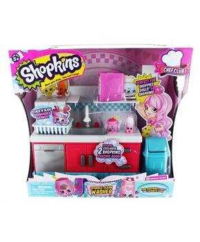 hun er Enig med Unravel Shopkins Season 6 Chef Club Playset Sparkle Clean Washer - ToyHo.com