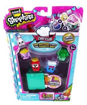 Shopkins Season 6 Chef Club Playset 5-Pack