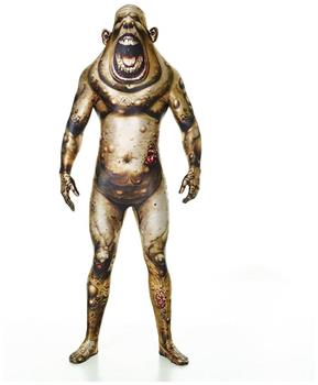 Boil Monster Morphsuit Costume Adult