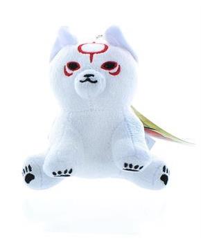 Okamiden 4" Chibiterasu Plush Keychain