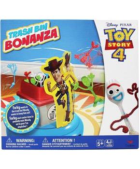 Disney Pixar Toy Story 4 Trash Bin Bonanza Game