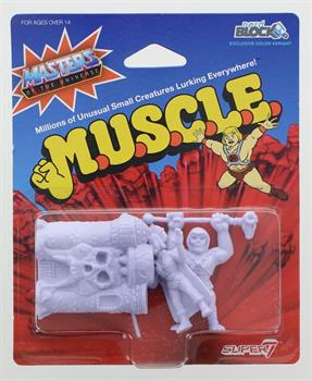 Masters of the Universe M.U.S.C.L.E. 3-Pack: Skeletor II, Castle Greyskull, Evil Lyn