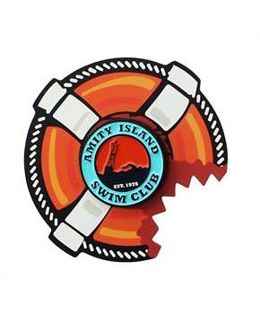 Amity Island Swim Club (Jaws) Enamel Collector Pin