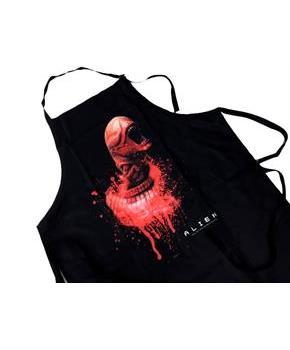 Alien Chestburster Adult Apron, Black