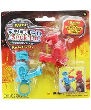 Mini Rock&#39;em Sock&#39;em Robots Party Favor Pack