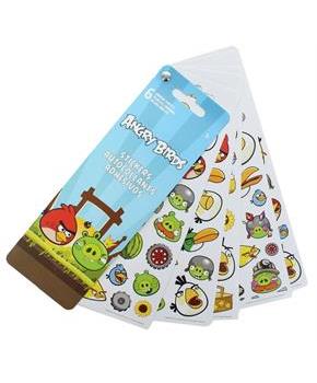Angry Birds Sticker Pack, 6-Sheets