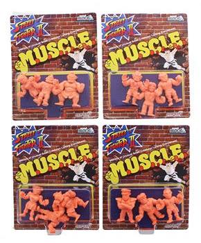 Street Fighter MUSCLE Mini Figures, Set of 12, Arcade Block Exclusive