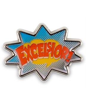 Stan Lee Excelsior Enamel Collector Pin
