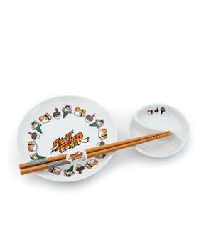 Street Fighter Sushi Set with Chopsticks